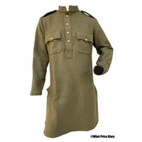 Indian Army Khaki Wool Kurta