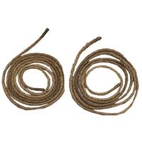 Original French Army Tent Ropes for Shelter Half (Pair)