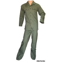 US Army Vietnam Era Fatigue Shirt & Trousers